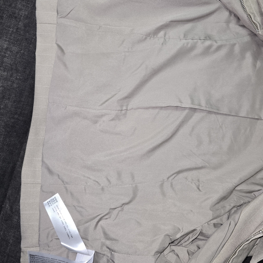 En Saison Women's Light Taupe Zip-Front Jacket - Picture 9 of 9